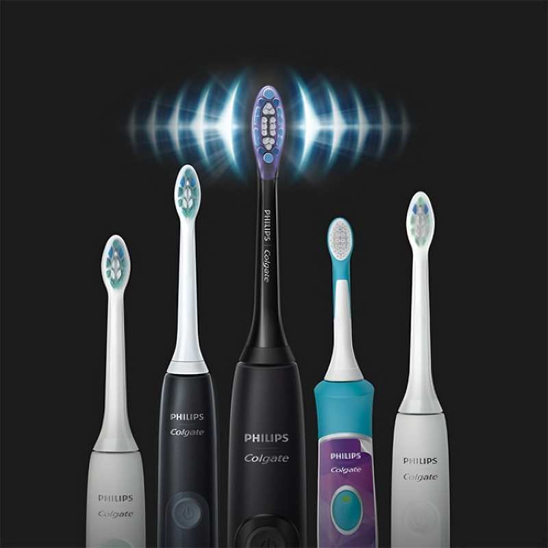 Cepillos eléctricos Philips Colgate para higiene bucal